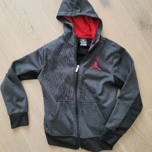 Boys Jordon zipper jacket hoodie